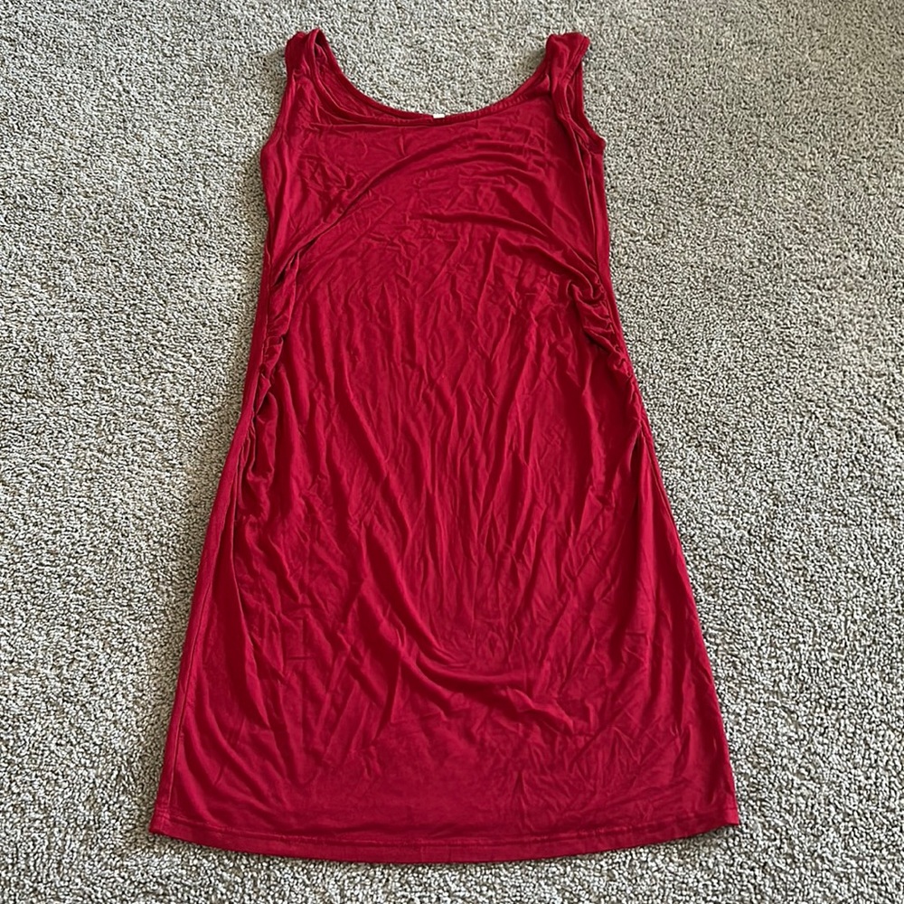 Large maternity dress